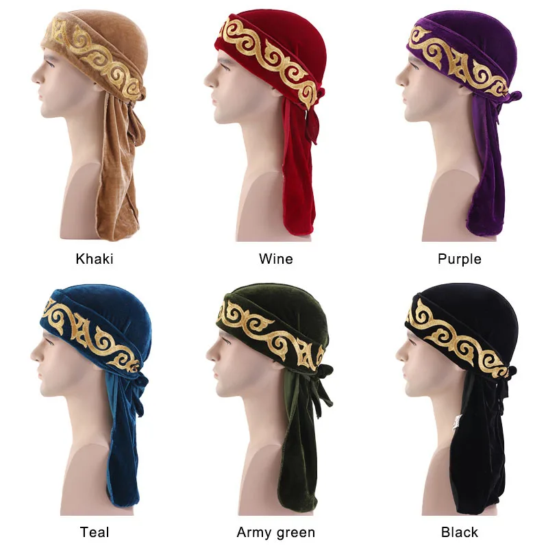New Unisex Velvet Durag Waves Extra Long Tail and Wide Straps for Du-RAG Make middle stitch on outside Hair Accessories
New Unisex Velvet Durag Waves Extra Long Tail and Wide Straps for Du-RAG Make middle stitch on outside Hair Accessories