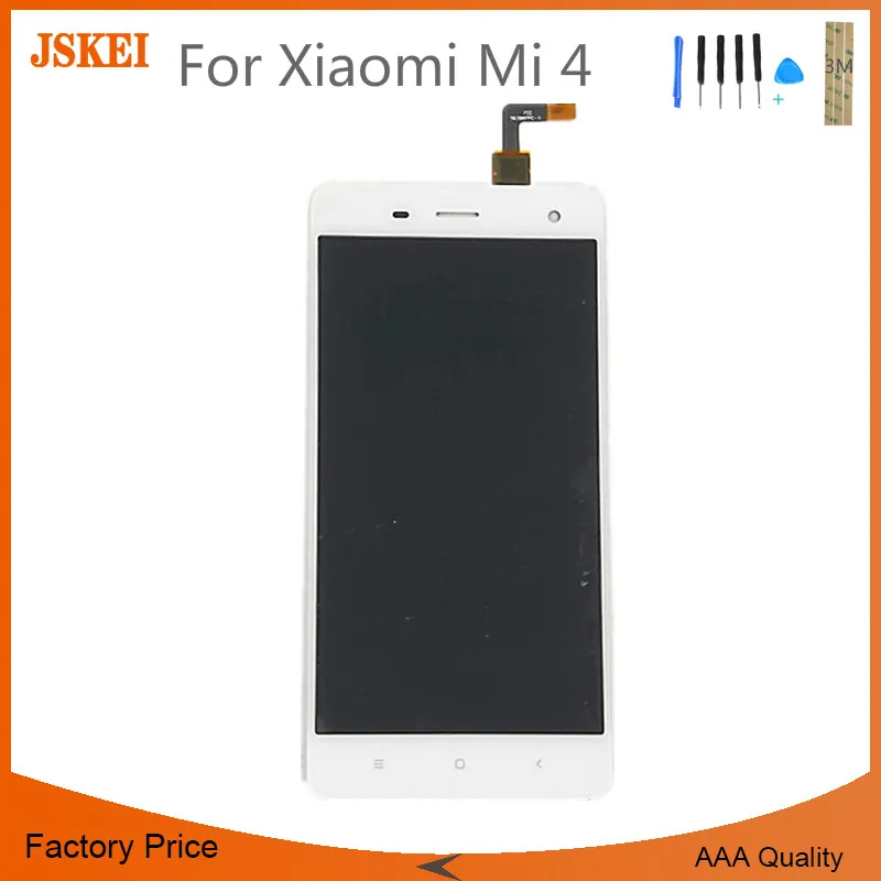 Для Xiaomi Mi 4 ЖК-дисплей с кодирующий преобразователь сенсорного экрана в сборе