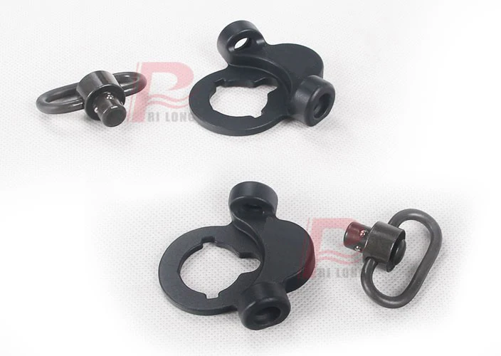 Dual Side End Plate w/Sling Swivel QD Sling Mount Adapter Attachment W/ Push Botton for Airsoft M4 GBB 37-0006
Dual Side End Plate w/Sling Swivel QD Sling Mount Adapter Attachment W/ Push Botton for Airsoft M4 GBB 37-0006