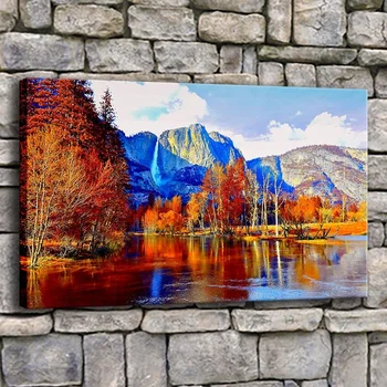 Canvas Painting Home Decor 1 Piece Yosemite National Park Pictures Living Room Print Autumn Mountain Nature Tree Poster Wall Art
Canvas Painting Home Decor 1 Piece Yosemite National Park Pictures Living Room Print Autumn Mountain Nature Tree Poster Wall Art