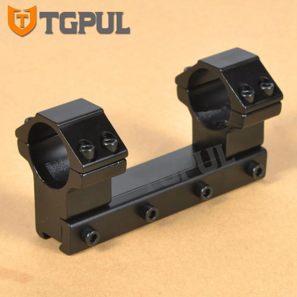 TGPUL Shock Proof Tactical High Profile One-piece 1" Scope Mount DUAL Rings with Anti-Shock Pin for 11mm Dovetail Black
TGPUL Shock Proof Tactical High Profile One-piece 1" Scope Mount DUAL Rings with Anti-Shock Pin for 11mm Dovetail Black