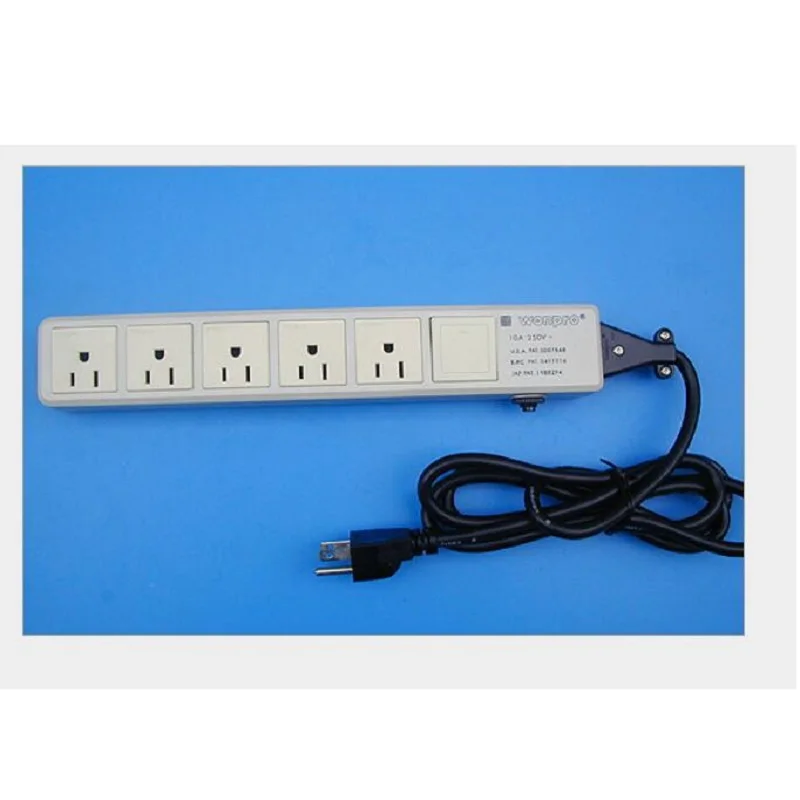 US Plug Extension Socket 4AC Outlet Socket Multifunctional household overload protection, lightning protection Power socket
US Plug Extension Socket 4AC Outlet Socket Multifunctional household overload protection, lightning protection Power socket