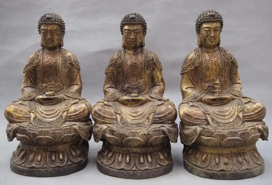 bi003834 Tibet Buddhism classic Bronze Copper Sakyamuni Tathagata Amitabha Buddha Statue
bi003834 Tibet Buddhism classic Bronze Copper Sakyamuni Tathagata Amitabha Buddha Statue