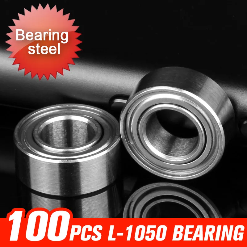 100pcs L-1050ZZ Bearing 10x5x4mm Bearings For Traffic Vehicles Agricultural Machine Construction Machinery Hardware Accessories 
100pcs L-1050ZZ Bearing 10x5x4mm Bearings For Traffic Vehicles Agricultural Machine Construction Machinery Hardware Accessories