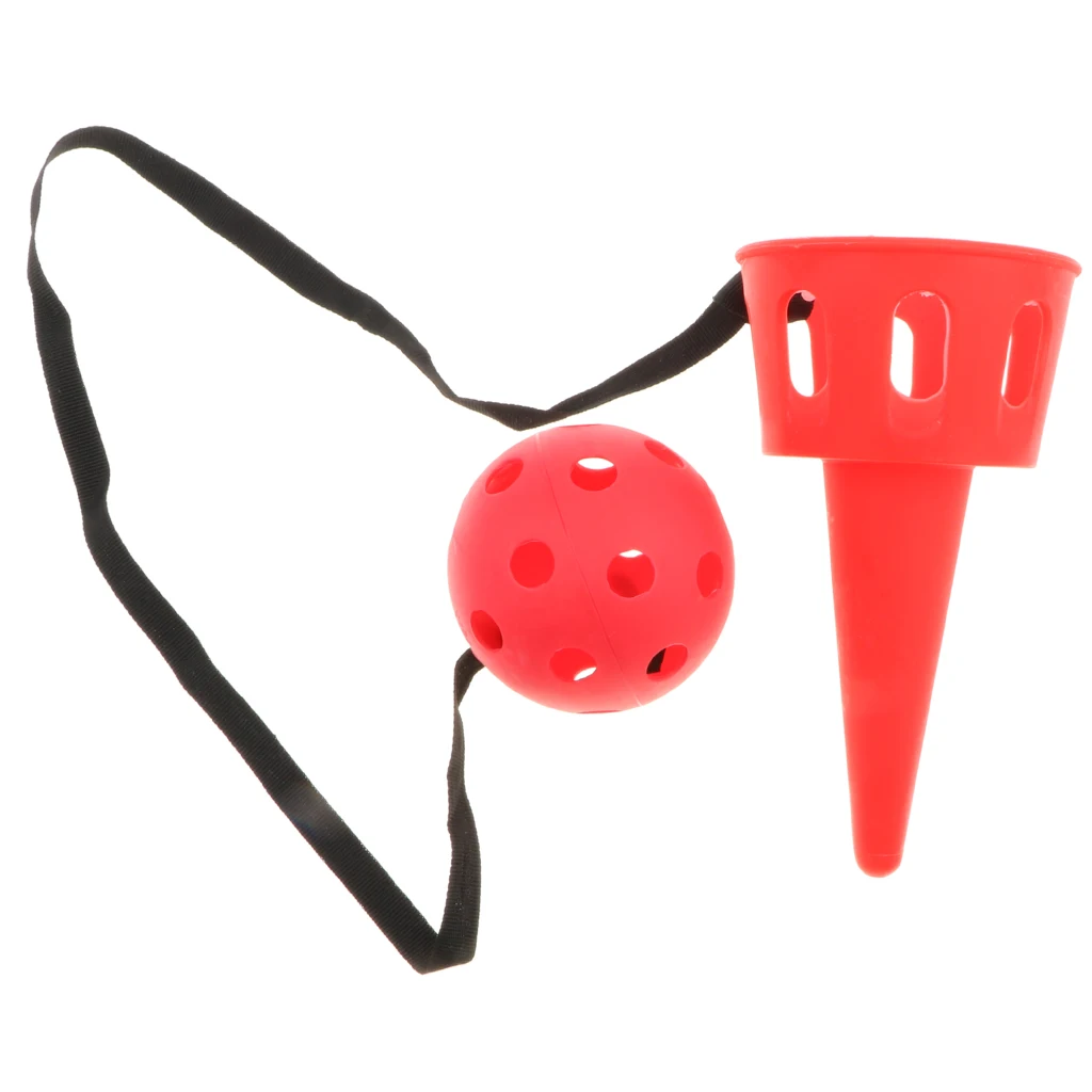 1 Piece Scoop Ball Toy Scoop Toss Set, Classic Game for Kids & Adults, Throw and Catch Outdoor Game - Red 1 Piece Scoop Ball Toy Scoop Toss Set, Classic Game for Kids & Adults, Throw and Catch Outdoor Game - Red