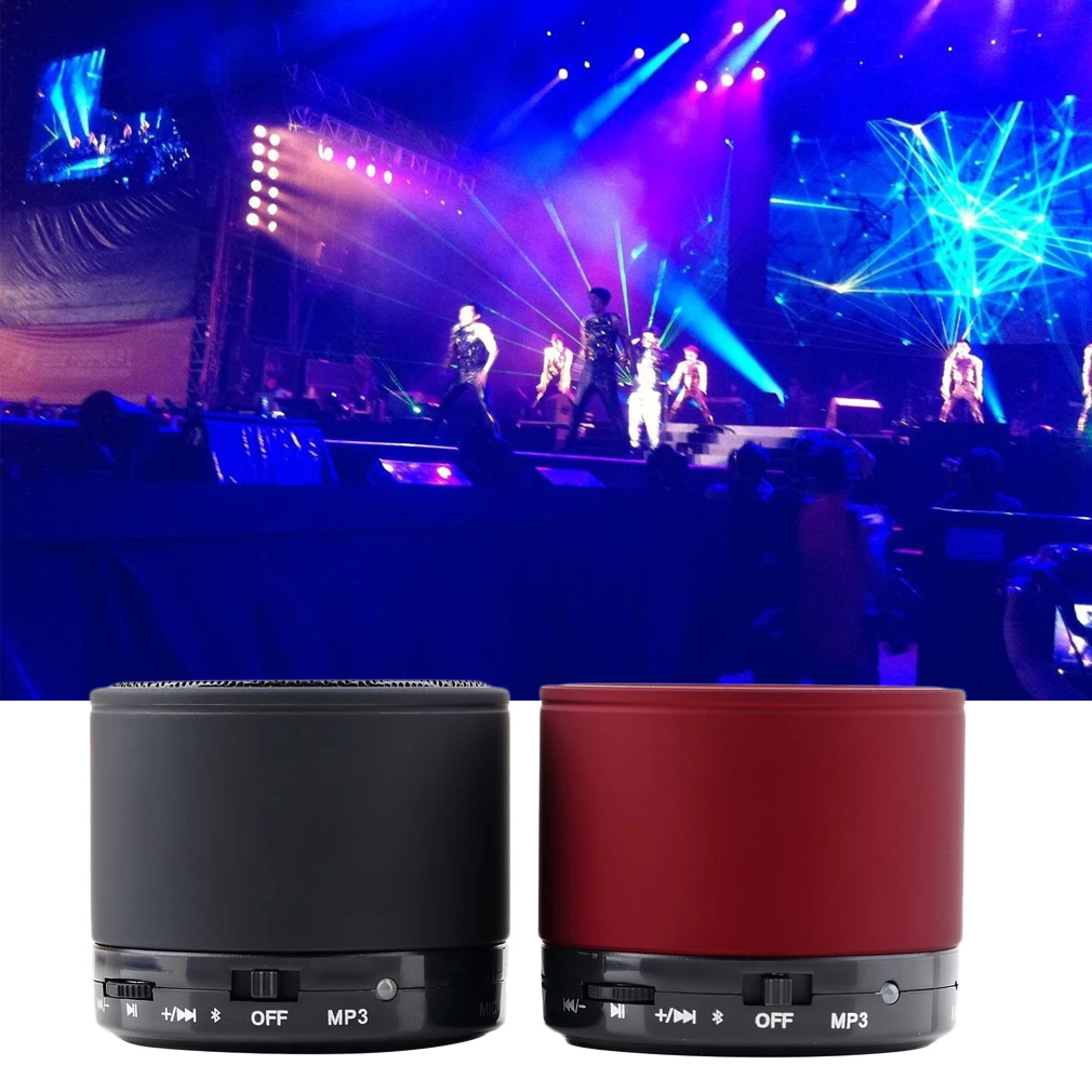New Mini Bluetooth Speaker Metal Wireless HiFi Loudspeaker Handsfree Portable Speaker with Mic Support SD Card caixa de som
New Mini Bluetooth Speaker Metal Wireless HiFi Loudspeaker Handsfree Portable Speaker with Mic Support SD Card caixa de som