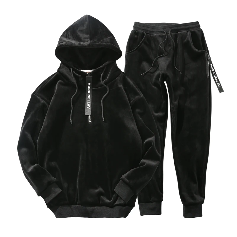 Men's Sportswear Casual Hooded Sweatshirt+Pants Two Piece Sets Velvet Tracksuit Suit Sporting Suit Long Sleeve Hoodies
Men's Sportswear Casual Hooded Sweatshirt+Pants Two Piece Sets Velvet Tracksuit Suit Sporting Suit Long Sleeve Hoodies