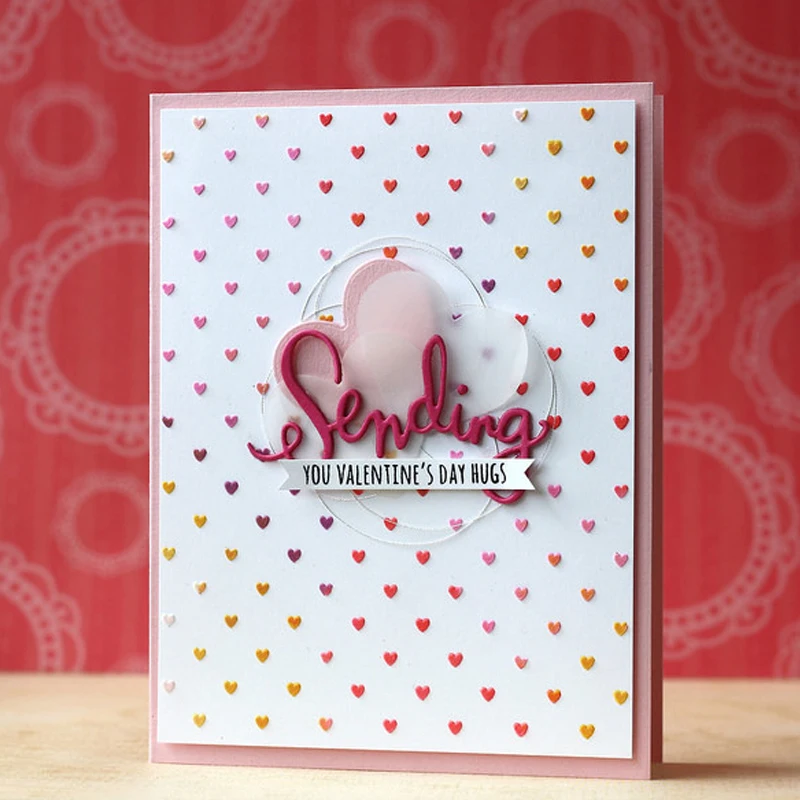 Tiny Spaced Hearts Stencil for DIY Scrapbooking Decorative Embossing Paper Cards Crafts Plastic Templates Drawing Sheets 6x6inch
Tiny Spaced Hearts Stencil for DIY Scrapbooking Decorative Embossing Paper Cards Crafts Plastic Templates Drawing Sheets 6x6inch