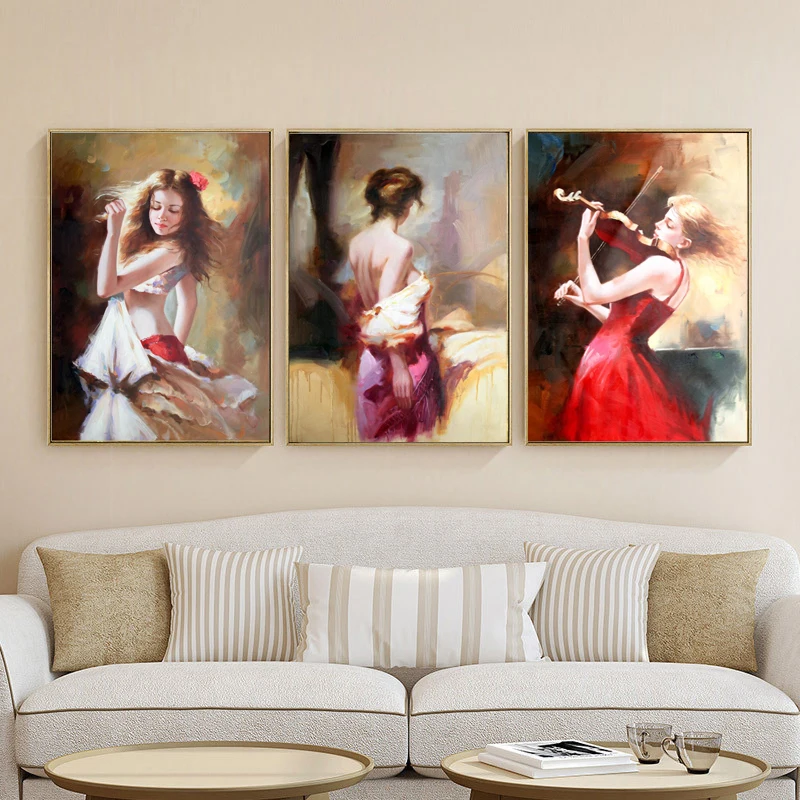 Modern Abstract Posters and Print Wall Art Canvas Painting Beautiful Girls Decorative Pictures for Living Room Decor No Frame
Modern Abstract Posters and Print Wall Art Canvas Painting Beautiful Girls Decorative Pictures for Living Room Decor No Frame