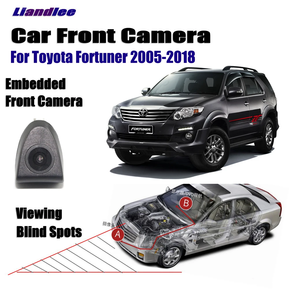 Liandlee Car Front View Camera For Toyota Fortuner 2005-2018 2010 2015 2016 Cigarette Lighter Switch / 4.3" LCD Monitor Display
Liandlee Car Front View Camera For Toyota Fortuner 2005-2018 2010 2015 2016 Cigarette Lighter Switch / 4.3" LCD Monitor Display