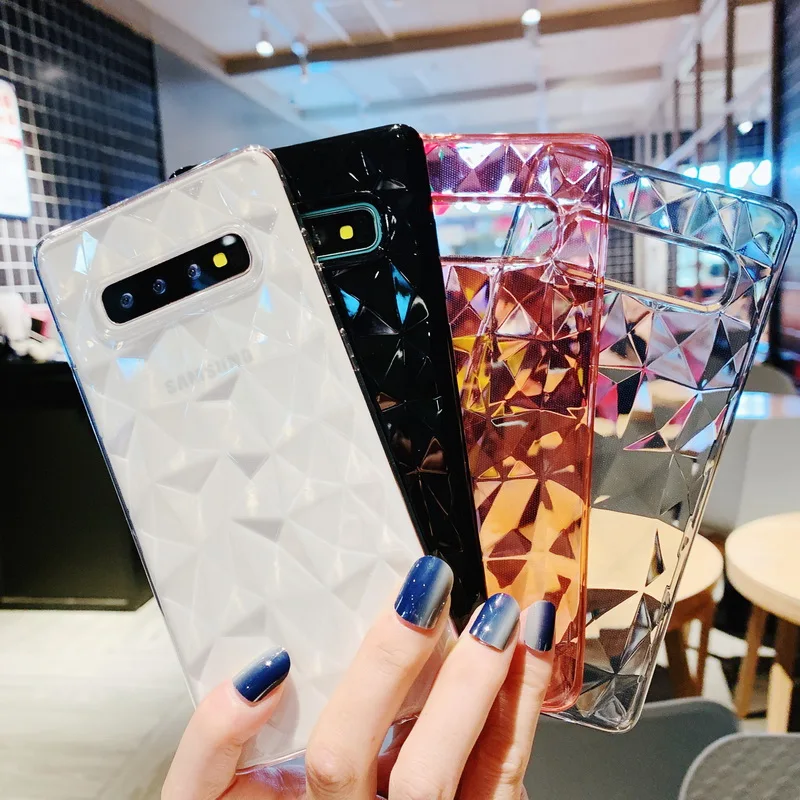 YISHANGOU 3D Diamond Soft Silicon Case Cover For Samsung Galaxy S10 Plus S10e S9 S8 Note 9 8 A7 A9 A9S A6 A8 2018 J8 J4 J6 Prime
YISHANGOU 3D Diamond Soft Silicon Case Cover For Samsung Galaxy S10 Plus S10e S9 S8 Note 9 8 A7 A9 A9S A6 A8 2018 J8 J4 J6 Prime