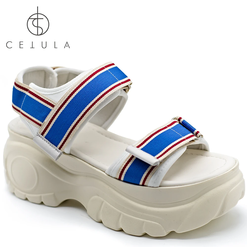 @Cetula 2019 Summer Double-colors Hook&Loop Straps Women Casual Sandal Ft Oversized Curve Rubble Outsole
@Cetula 2019 Summer Double-colors Hook&Loop Straps Women Casual Sandal Ft Oversized Curve Rubble Outsole