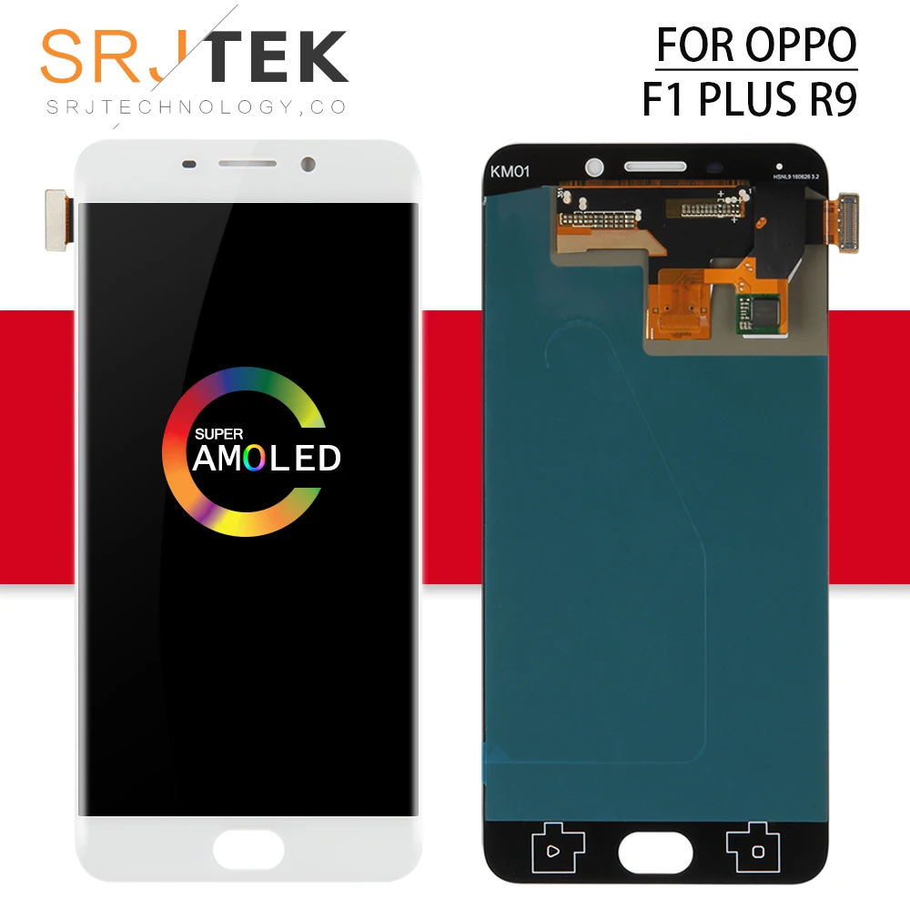 IPS 5.5" R9 LCD For OPPO F1 Plus R9 LCD R9m R9tm X9009 Touch Screen Digitizer Assembly Replacement Frame For OPPO R9 Display
IPS 5.5" R9 LCD For OPPO F1 Plus R9 LCD R9m R9tm X9009 Touch Screen Digitizer Assembly Replacement Frame For OPPO R9 Display