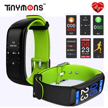 Tinymons P1 Plus Bluetooth Smart Band Blood Pressure Heart Rate Monitor Smart Bracelet IP67 Waterproof Color Screen Band Watch
Tinymons P1 Plus Bluetooth Smart Band Blood Pressure Heart Rate Monitor Smart Bracelet IP67 Waterproof Color Screen Band Watch