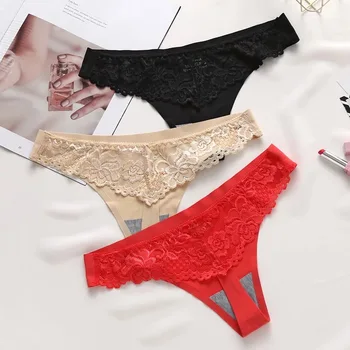 3PCS/LOT Sexy Panties Seamless Women Underwear Lace G-string Thongs Lingerie Hot Sale
3PCS/LOT Sexy Panties Seamless Women Underwear Lace G-string Thongs Lingerie Hot Sale