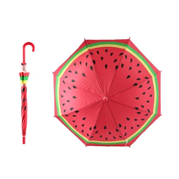 Cute Fruit Children Umbrella Creative Long-handled Manually Kids Umbrella For Boys Girls Watermelon Strawberry Umbrella
Cute Fruit Children Umbrella Creative Long-handled Manually Kids Umbrella For Boys Girls Watermelon Strawberry Umbrella