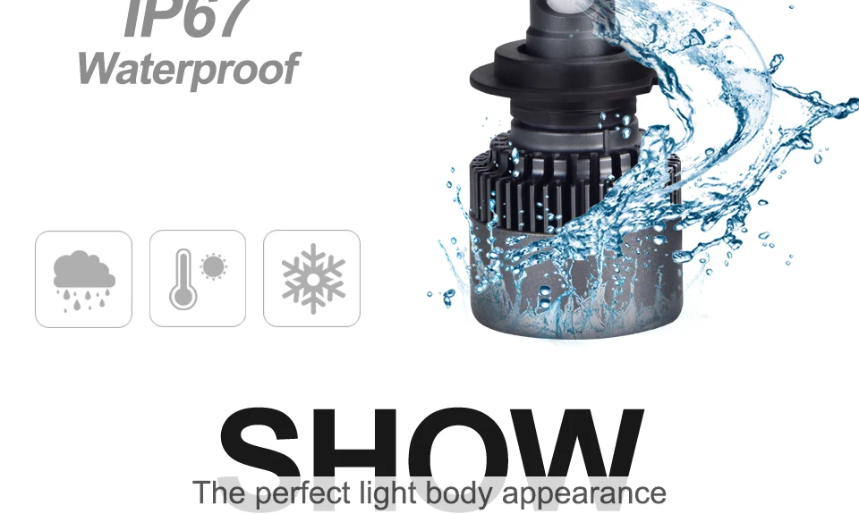 H4 LED H7 H11 H8 9006 HB4 H1 H3 9005 HB3 Led Car Headlight Bulbs LED Lamp With LUX Chip 10000LM (10)