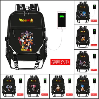 Dragon Ball Z Backpack Cosplay Dragon Ball Super USB Charging Backpack Super Saiyan Schoolbag Travel Bags Laptop Shoulders Bag
Dragon Ball Z Backpack Cosplay Dragon Ball Super USB Charging Backpack Super Saiyan Schoolbag Travel Bags Laptop Shoulders Bag