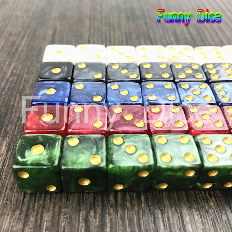 Funny dice set 10pc/set 12MM High Quality Mini Dice d6 Marble effect with golden dots dice Game Accessories Gambling Dice
Funny dice set 10pc/set 12MM High Quality Mini Dice d6 Marble effect with golden dots dice Game Accessories Gambling Dice