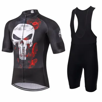 2019 MTB Bike Jersey shorts set Men's Cycling jersey Suit Ropa Ciclismo maillot Clothing mountain road bicycle Top bottom Skull
2019 MTB Bike Jersey shorts set Men's Cycling jersey Suit Ropa Ciclismo maillot Clothing mountain road bicycle Top bottom Skull