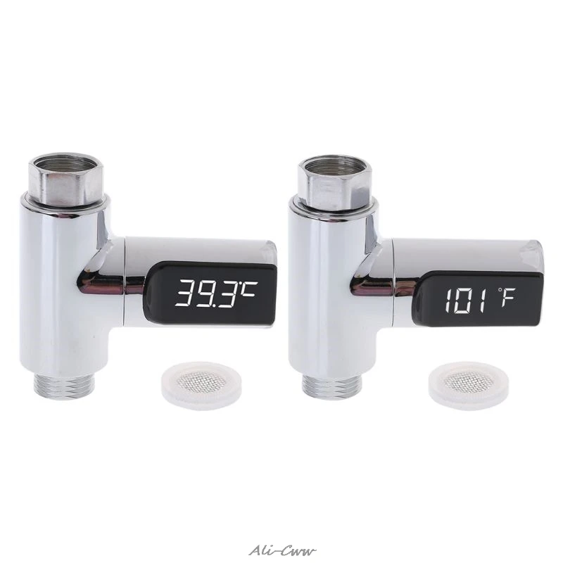 LED Digital Display Home Water Thermometer Shower Temperature Monitor Energy Smart Meter for Baby Care
LED Digital Display Home Water Thermometer Shower Temperature Monitor Energy Smart Meter for Baby Care