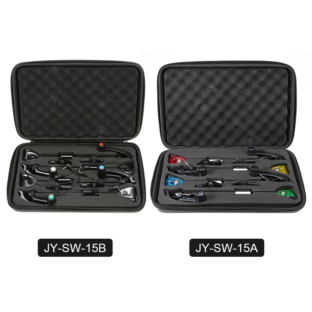 Lixada Carp Fishing Wiggler 4PCS Set LED Hanger Sensor Swinger Illuminated Fishing Swingers in Cases Bite Indicator
Lixada Carp Fishing Wiggler 4PCS Set LED Hanger Sensor Swinger Illuminated Fishing Swingers in Cases Bite Indicator