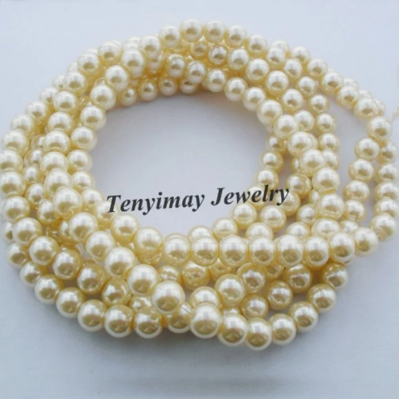 Wholesale 5 Strands 8mm Beige Imitation Pearl, Off-white Imitation Pearl Free Shipping (85cm/Strand)
Wholesale 5 Strands 8mm Beige Imitation Pearl, Off-white Imitation Pearl Free Shipping (85cm/Strand)