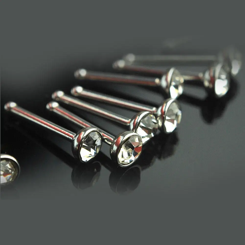 Silver Nose Studs Surgical Steel Nostril Studs Screws Nose Ring Hoop Body Piercing Silver Heart Nose Stud 
Silver Nose Studs Surgical Steel Nostril Studs Screws Nose Ring Hoop Body Piercing Silver Heart Nose Stud