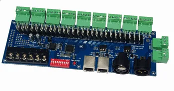 DC12V-24V led RGB controller,27CH 27channels LED DMX512 decoder with XRL 3P RJ45 for led strip light led lamp free shipping
DC12V-24V led RGB controller,27CH 27channels LED DMX512 decoder with XRL 3P RJ45 for led strip light led lamp free shipping
