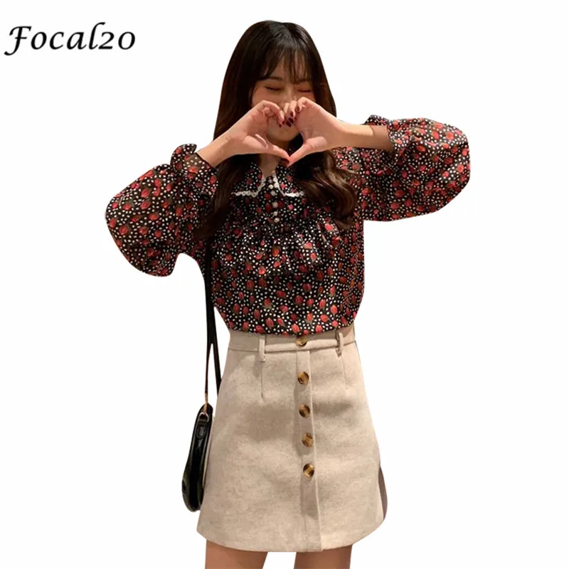 Focal20 Streetwear Bud Ruffle Dot Women Blouse Shirt Peter Pan Collar Long Sleeve Casual Loose Female Blouse Top
Focal20 Streetwear Bud Ruffle Dot Women Blouse Shirt Peter Pan Collar Long Sleeve Casual Loose Female Blouse Top
