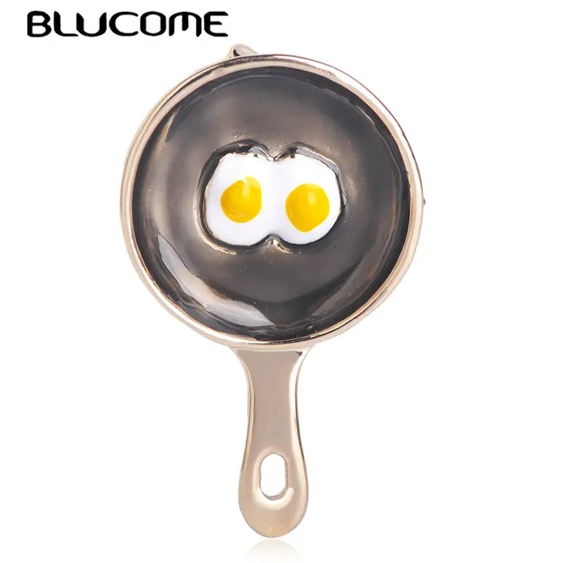 Blucome Cute Small Pan Poached Eggs Shape Brooches Jewelry For Women Kids Sweater Coat Brooch Pin Gold Color Clothes Accessories
Blucome Cute Small Pan Poached Eggs Shape Brooches Jewelry For Women Kids Sweater Coat Brooch Pin Gold Color Clothes Accessories