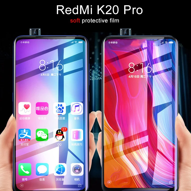 Lamorniea Full Cover Soft Hydrogel Film For Xiaomi Redmi K20 Pro Screen Protector No Tempered Glass For Xiaomi RedMi Note 7 Pro
Lamorniea Full Cover Soft Hydrogel Film For Xiaomi Redmi K20 Pro Screen Protector No Tempered Glass For Xiaomi RedMi Note 7 Pro