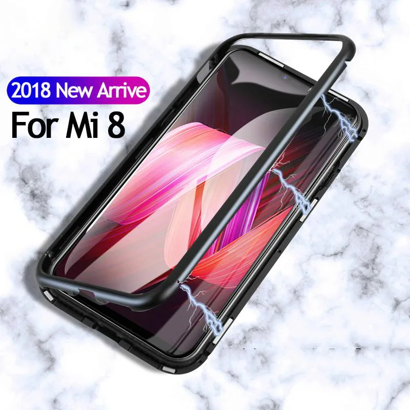 Mi 8 8SE Metal Case Aluminum Frame Magnetic Adsorption Case For Xiaomi Mi 8 Mi8 SE Tempered Glass Back Cover for OnePlus 6 case
Mi 8 8SE Metal Case Aluminum Frame Magnetic Adsorption Case For Xiaomi Mi 8 Mi8 SE Tempered Glass Back Cover for OnePlus 6 case