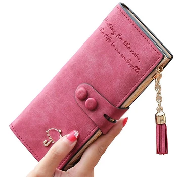 New Fashion Women Wallets Long Wallet Female Purse Women's Card Holder Coin Purses Nubuck Clutch carteira feminina WWS078
New Fashion Women Wallets Long Wallet Female Purse Women's Card Holder Coin Purses Nubuck Clutch carteira feminina WWS078