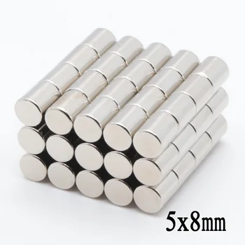200pcs/lot N35 5x8 mm Small Strong Round Craft Neodymium Magnets Disc Rare Earth Manget 5 x 8 mm
200pcs/lot N35 5x8 mm Small Strong Round Craft Neodymium Magnets Disc Rare Earth Manget 5 x 8 mm