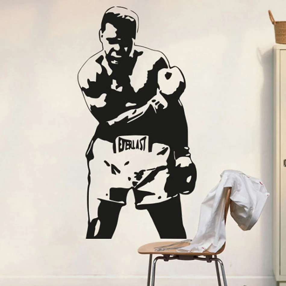 Muhammad Ali Sport Kids Decal Boxing Waterproof Wall Stickers Mural Poster Vinyl Cassius Clay Boxing Gift Room Decorative N017
Muhammad Ali Sport Kids Decal Boxing Waterproof Wall Stickers Mural Poster Vinyl Cassius Clay Boxing Gift Room Decorative N017