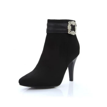 Botas Suede Boots Pointed High Heels Woman Shoes Big Yards 61-65 Yards Diamond Botas Mujer Zapatos Mujer Z111
Botas Suede Boots Pointed High Heels Woman Shoes Big Yards 61-65 Yards Diamond Botas Mujer Zapatos Mujer Z111