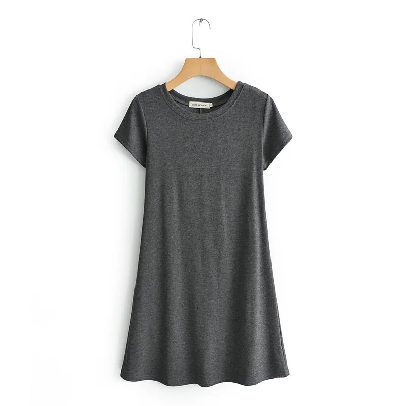 QZ913 European Design O Neck Dark Gray Color Casual Cozy Jersey Dress Women Leisure Dresses
QZ913 European Design O Neck Dark Gray Color Casual Cozy Jersey Dress Women Leisure Dresses