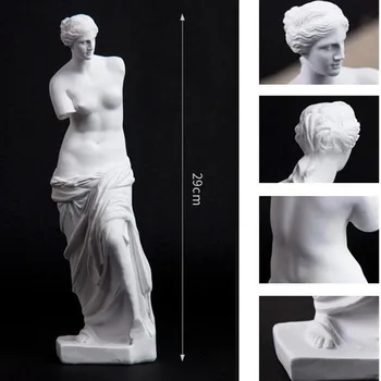 Roman Mythology Anadyomene Venus Full-Length Portrait Plaster Statues Desktop Decoration Office G1744
Roman Mythology Anadyomene Venus Full-Length Portrait Plaster Statues Desktop Decoration Office G1744