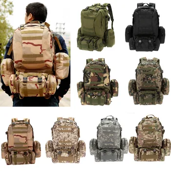 Multifunction Military Tactical Backpack with MOLLE Webbings Rucksack Outdoor Sports Camping Travel Hiking Bag Tactical bag
Multifunction Military Tactical Backpack with MOLLE Webbings Rucksack Outdoor Sports Camping Travel Hiking Bag Tactical bag