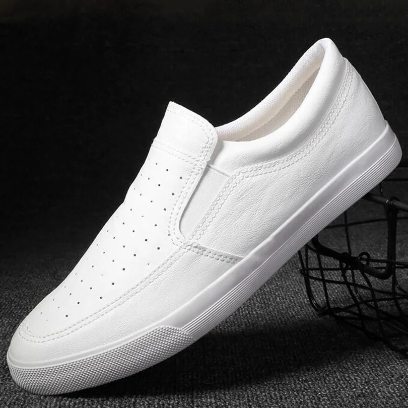 Monstceler Brand New Summer Men's Loafers Shoes Korean Fashion Breathable Vulcanize Shoes Men Slip On Punch Holes Shoes
Monstceler Brand New Summer Men's Loafers Shoes Korean Fashion Breathable Vulcanize Shoes Men Slip On Punch Holes Shoes