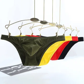 Men's Cotton Solid Color Low Waist Sexy U Convex Pouch Lightweight Soft Underwear Men's Sexy Triangle Comfort Bikini Briefs
Men's Cotton Solid Color Low Waist Sexy U Convex Pouch Lightweight Soft Underwear Men's Sexy Triangle Comfort Bikini Briefs