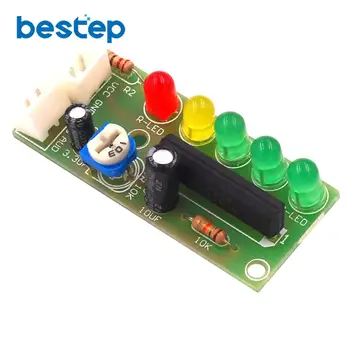 Audio Level Led Indicator Circuit Electronic DIY Production PCB Board Kit Parts Finished Products
Audio Level Led Indicator Circuit Electronic DIY Production PCB Board Kit Parts Finished Products