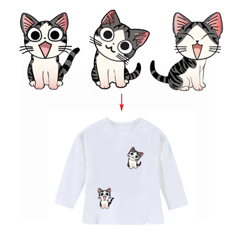 Cartoon DIY Clothing Decoration Kitten Patches Heat Transfer Ironing Stickers For T-shirt Dresses Sweatshirt A-level Washable
Cartoon DIY Clothing Decoration Kitten Patches Heat Transfer Ironing Stickers For T-shirt Dresses Sweatshirt A-level Washable