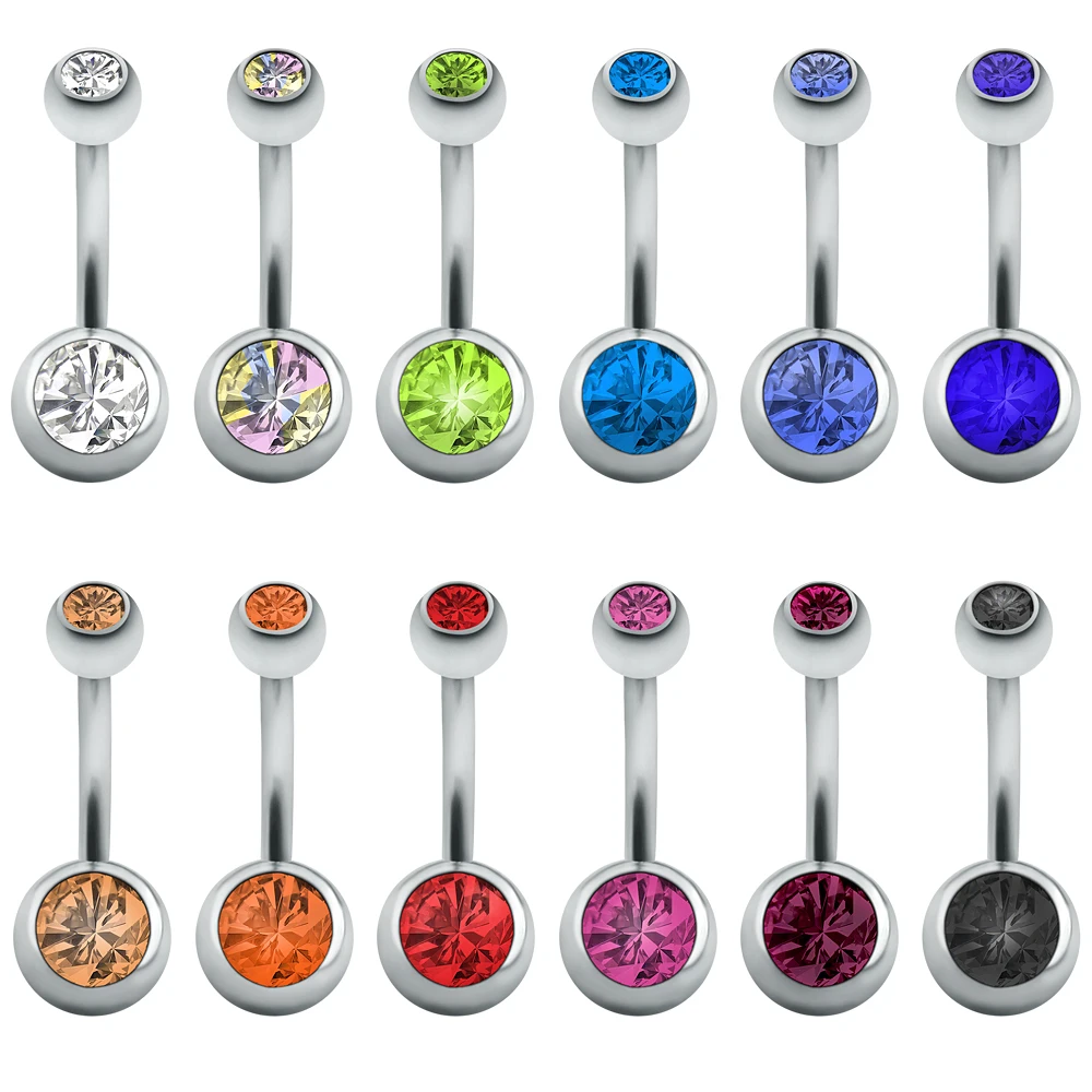 12 pcs Belly button rings crystal new surgical steel body jewelry belly piercing lot sexy fake navel piercing ombligo pircing
12 pcs Belly button rings crystal new surgical steel body jewelry belly piercing lot sexy fake navel piercing ombligo pircing