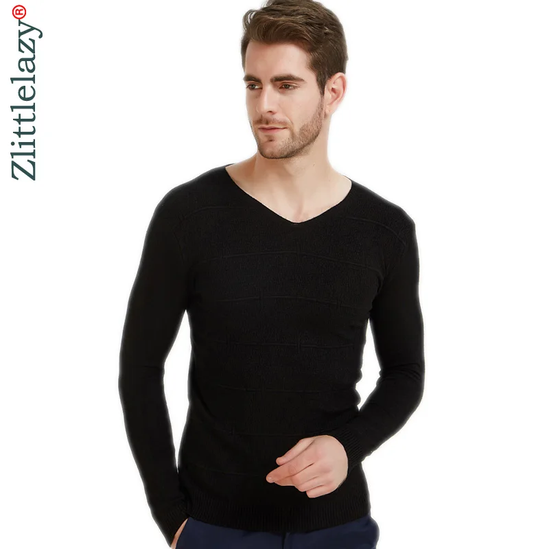 2019 brand casual slim fit pullover men sweater black solid plaid thin V-neck sweaters mens autumn winter underwear pull jersey
2019 brand casual slim fit pullover men sweater black solid plaid thin V-neck sweaters mens autumn winter underwear pull jersey