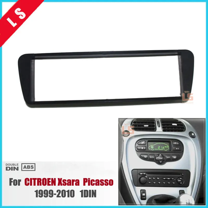 CARAV 11-255 1-DIN Marco de pl/ástico para Radio para Citroen Xsara Picasso 1999-2010