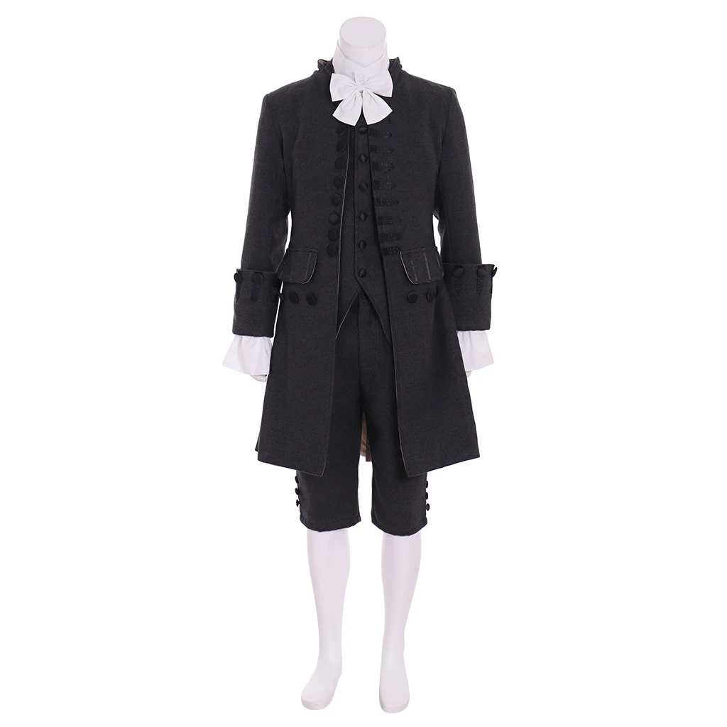 Cosplaydiy Custom Made 18th Century British Mens Cosplay Costume Marie Antoinette Baroque Rococo Black Outfit Suit L320
Cosplaydiy Custom Made 18th Century British Mens Cosplay Costume Marie Antoinette Baroque Rococo Black Outfit Suit L320