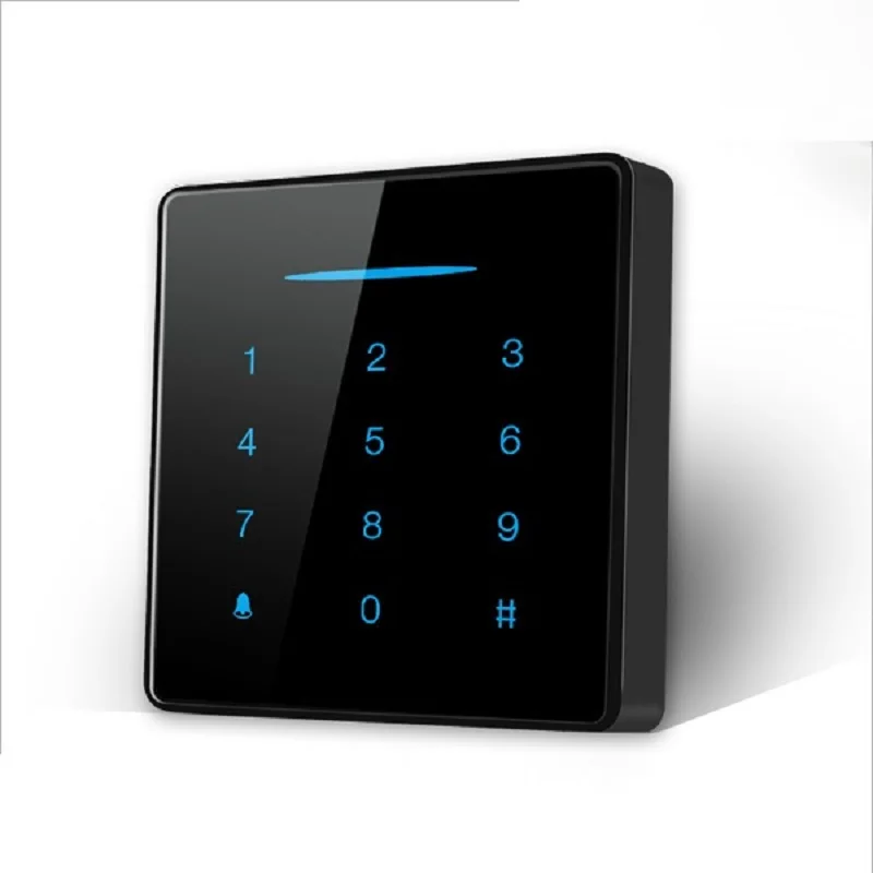 Backlit Keys Touch Panel Door Access Control RFID Reader Keypad With Remote Control for Entry Home
Backlit Keys Touch Panel Door Access Control RFID Reader Keypad With Remote Control for Entry Home