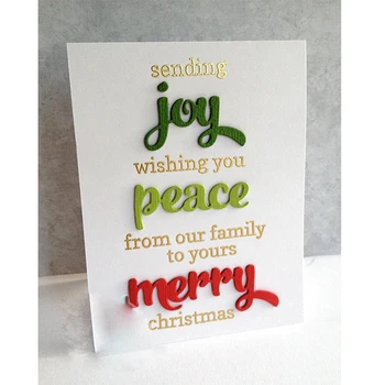 Winter Word Snow Peace Joy Merry Metal Cutting Dies Silver Stencil For Scrapbooking Abulm Photo Paper Card Craft Fun New 2019
Winter Word Snow Peace Joy Merry Metal Cutting Dies Silver Stencil For Scrapbooking Abulm Photo Paper Card Craft Fun New 2019